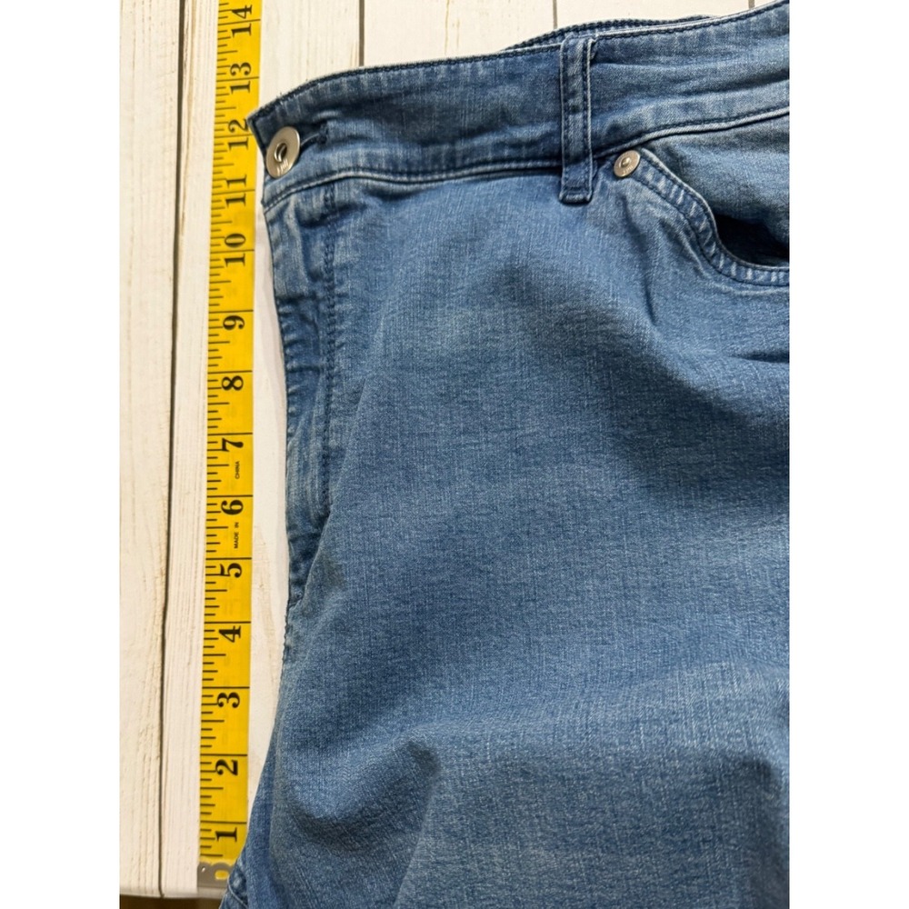 J‎ Jill Jeans Womens Tried & True Fit Straight Leg Med Wash Denim Sz 18 - Picture 5 of 10